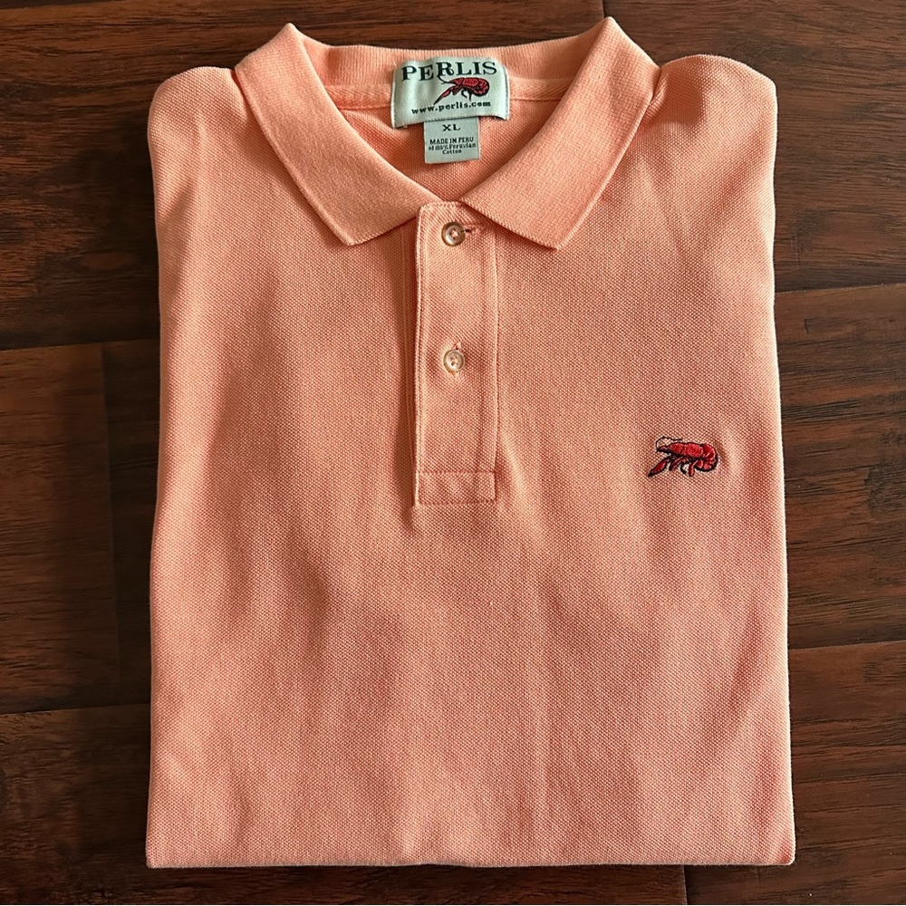 Perlis Polo Youth XL in Spring Orange